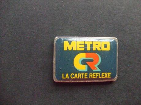 la carte metro Réflexe creditcard